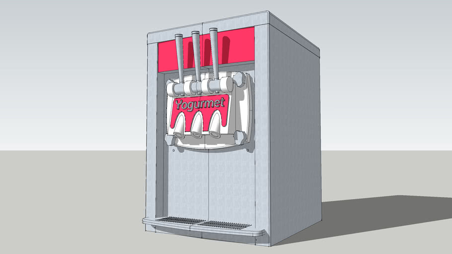 Frozen yogurt dispencer 3D Warehouse