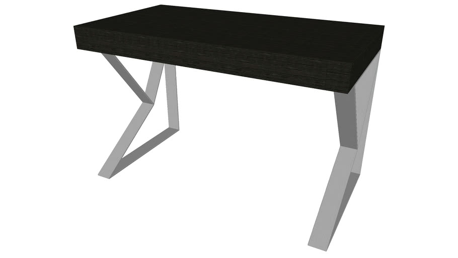 Houston Desk In Gray Oak By Modloft 3d Warehouse
