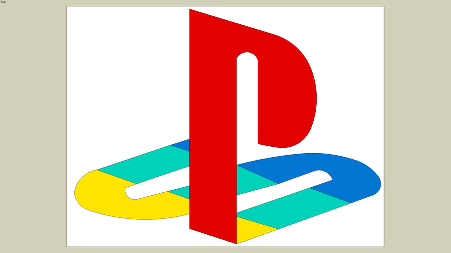 PlayStation Logo 3D Warehouse