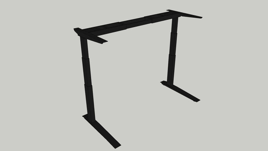 Jarvis Standing Desk Table Legs by Fully 3D Warehouse