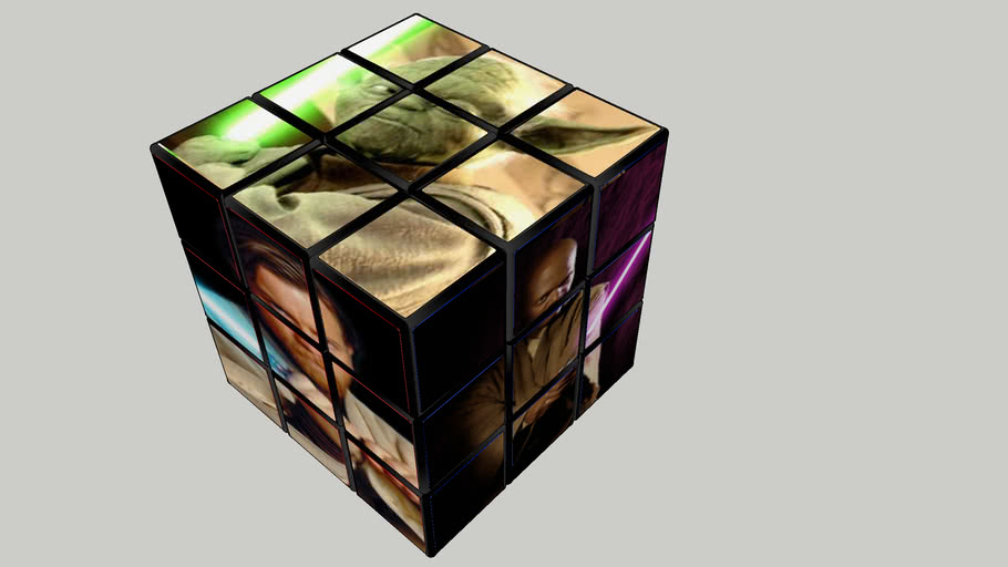 star wars rubik's cube