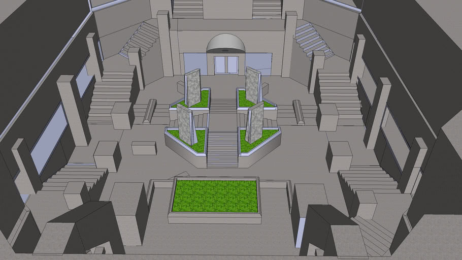 Halo 3 ODST Firefight map Craternight] | 3D Warehouse