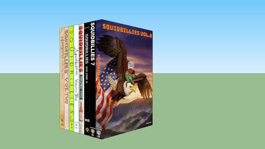 Squidbillies Vol.18 DVD (Bundle) 3D Warehouse