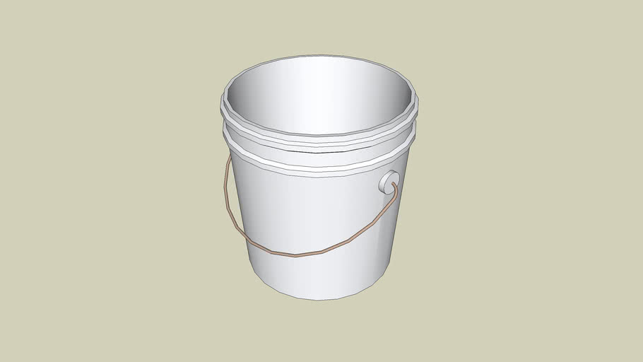 Bucket, 5 gal 3D Warehouse
