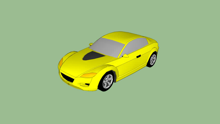 01 Mazda Rx 8 Concept Type Ii 3d Warehouse