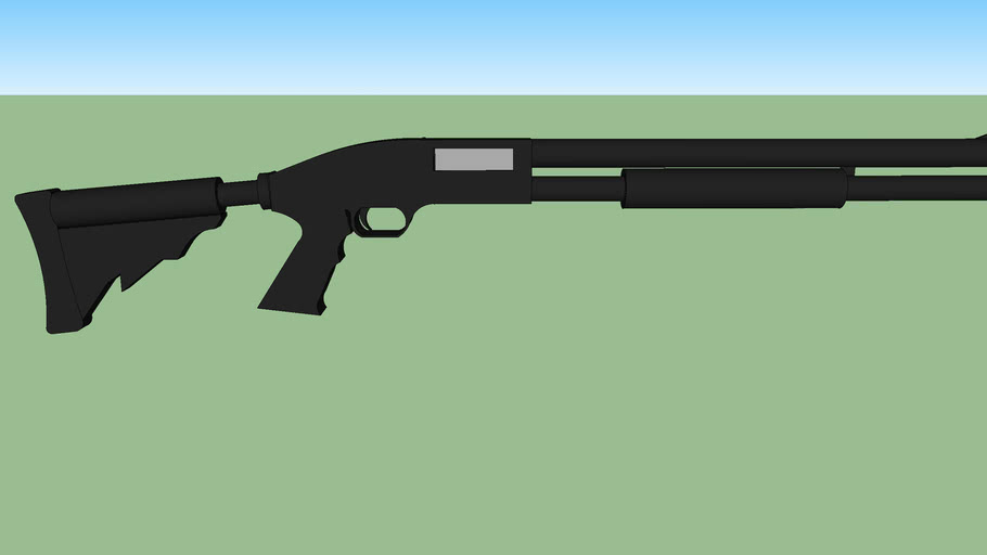 Mossberg 500 Tactical Model 3d Warehouse