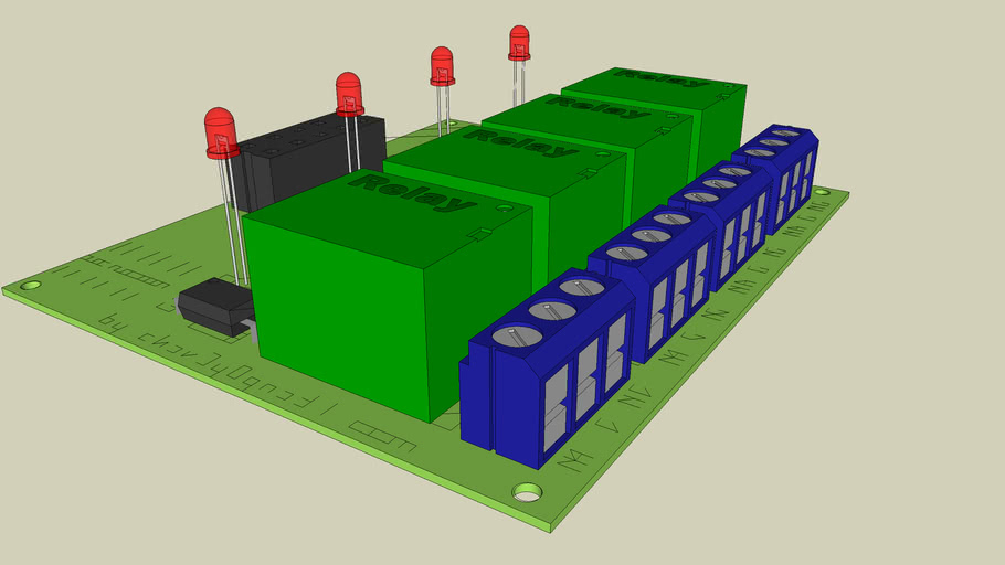 Driver Relay 3D Warehouse