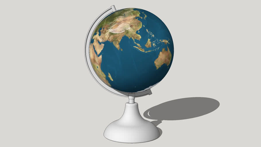 Desktop World Globe 3D Warehouse