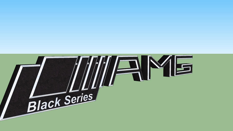 Amg Black Series Logo 3d Warehouse