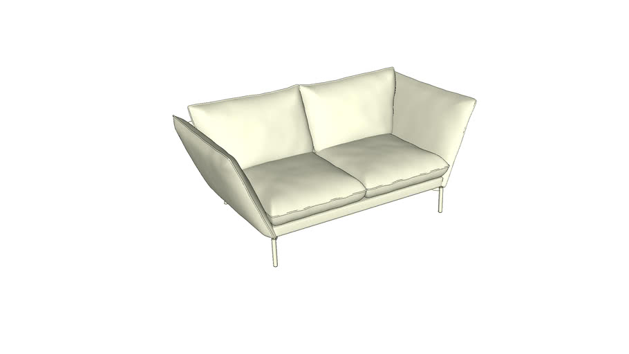 HUGO 2-seater Sofa | 3D Warehouse