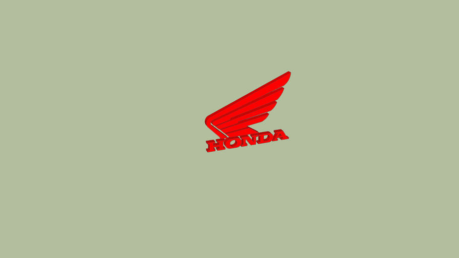 3d Honda Logo 3d Warehouse
