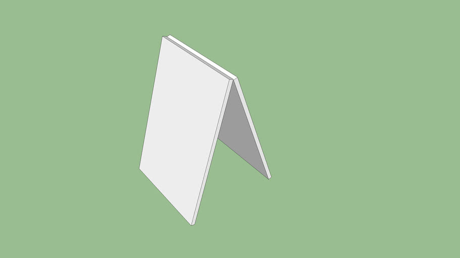 A Frame Sidewalk Sign | 3D Warehouse