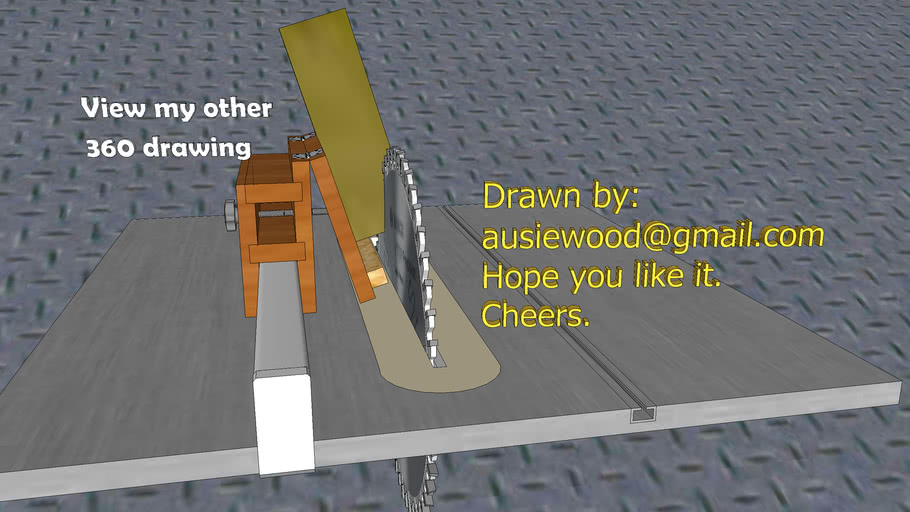 Angled Saw helper 3D Warehouse