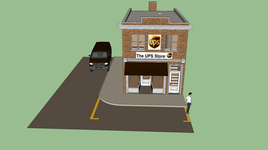 UPS store | 3D Warehouse