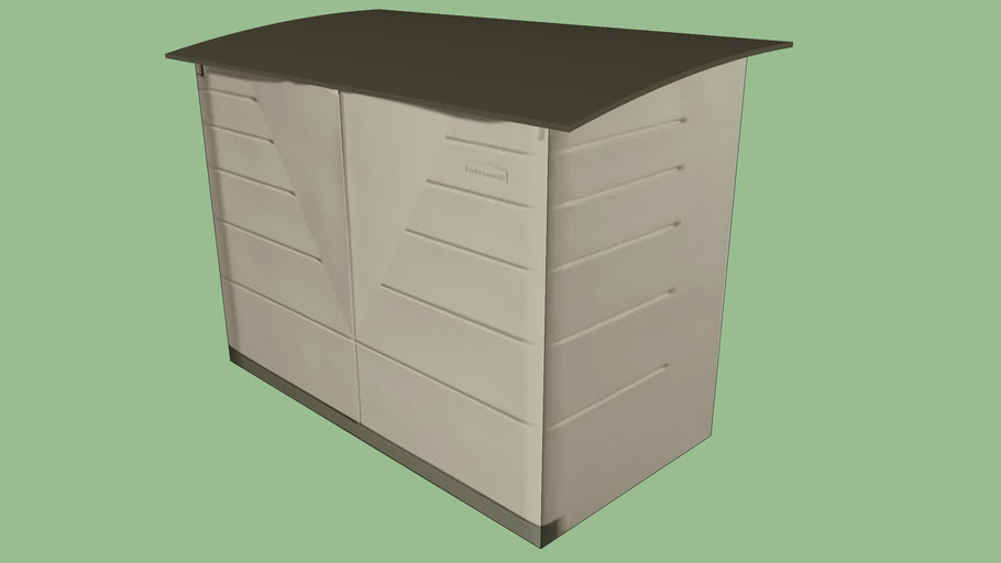 Rubbermaid Storage Shed 3d Warehouse