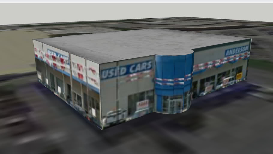 Car Dealership 3D Warehouse