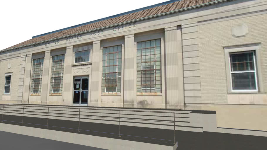 Hagerstown Post Office 3D Warehouse