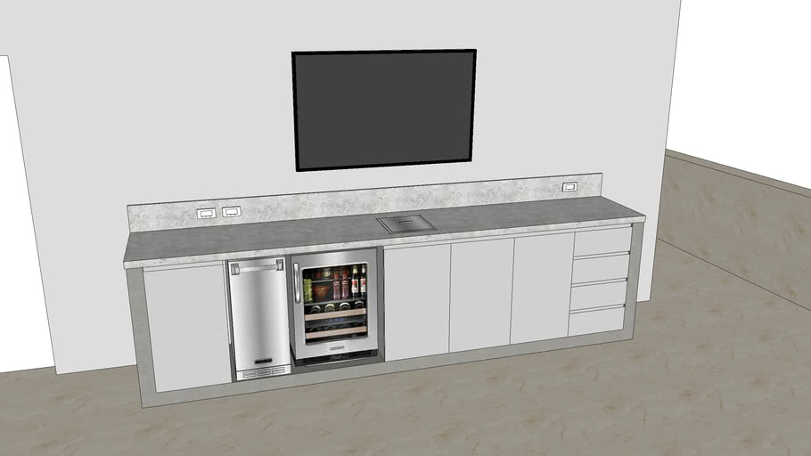 Mueble de TV Terraza | 3D Warehouse