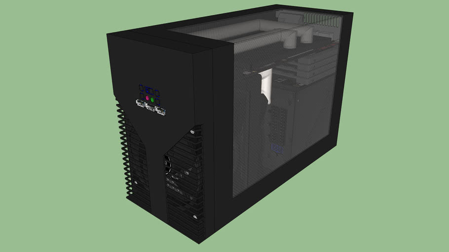 PC CASE MINI Logo Name Other 4 3D Warehouse