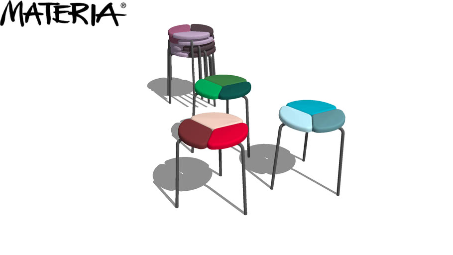 Materia Patch Stool 3d Warehouse, Outdoor Furniture Patch