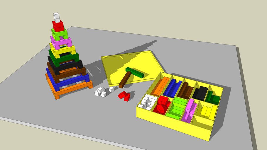Pyramid Of Didactic Rules 3D Warehouse