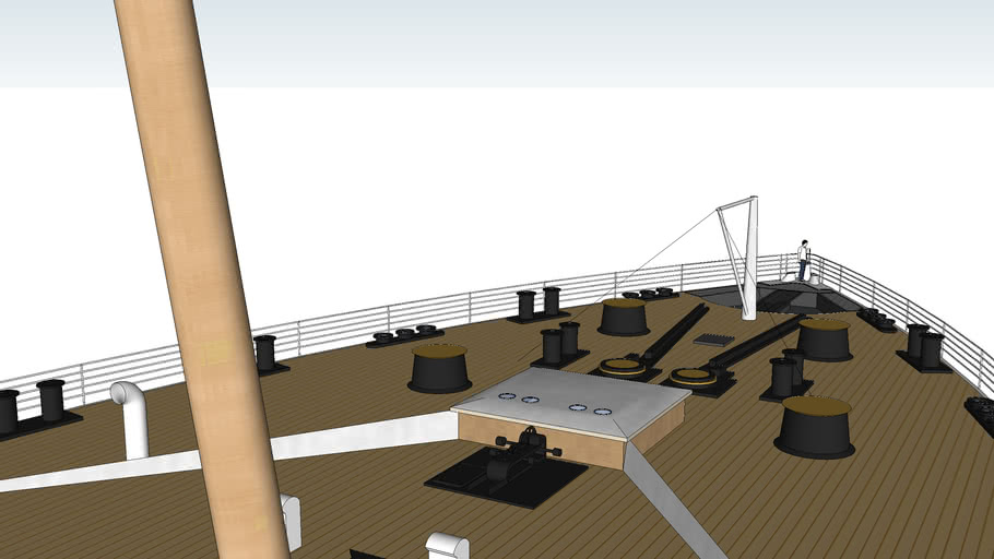 TITANIC DECK B PART 1 | 3D Warehouse