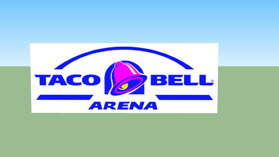 taco bell arena logo 3d warehouse taco bell arena logo 3d warehouse