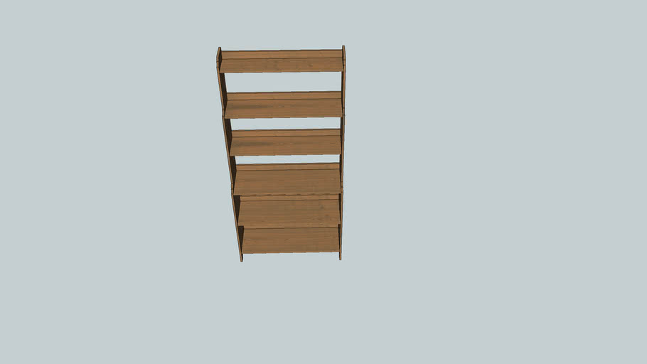 Leksvik Bookshelf 3d Warehouse