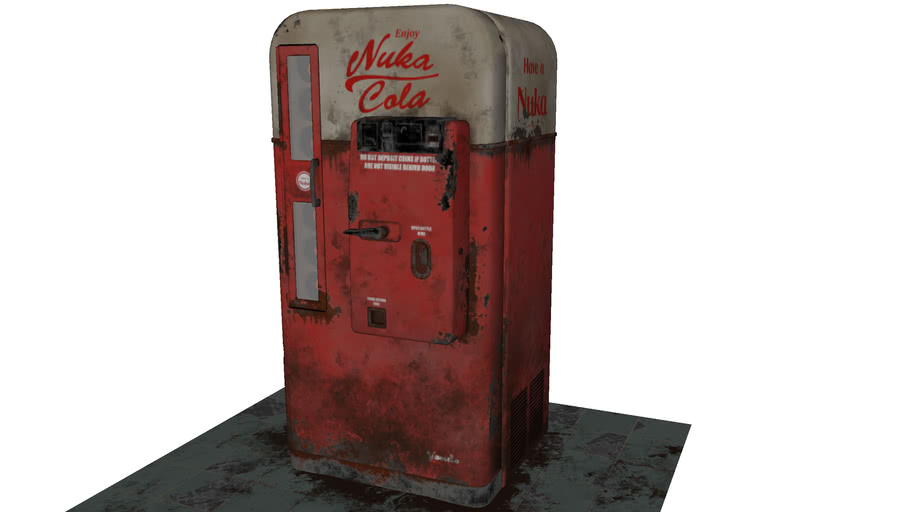 Nuka Cola Vending Machine | 3D Warehouse