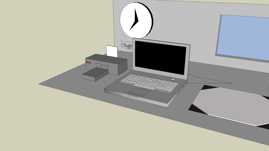 Desk Life 3D Warehouse