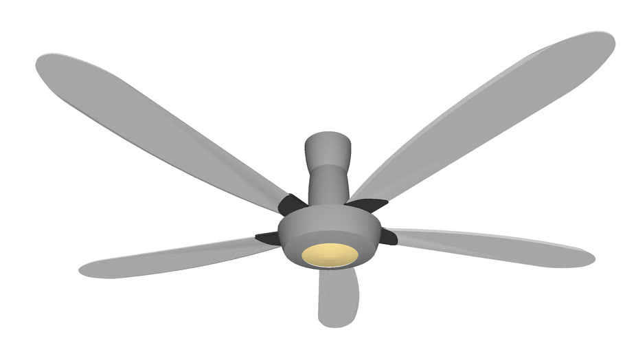 5 Wings Ceiling Fan 3d Warehouse