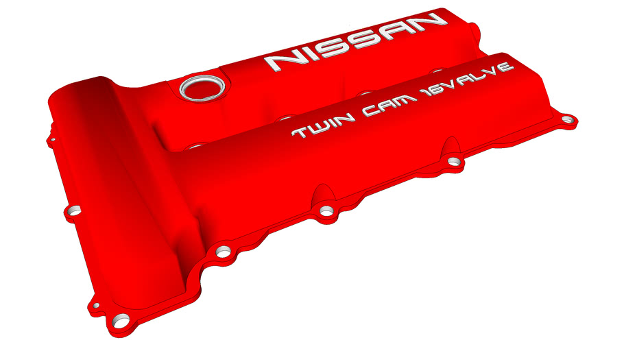 S13 SR20DET Valve Cover 3D Warehouse