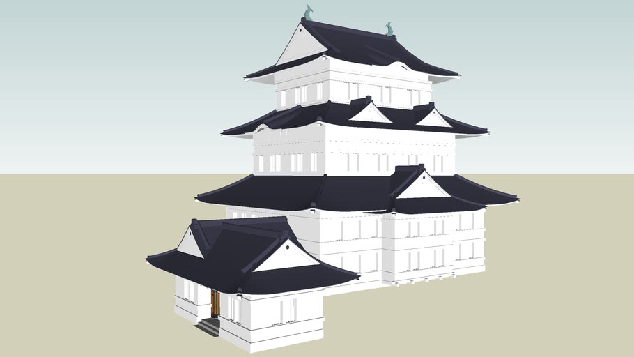 小田原城天守閣 3d Warehouse