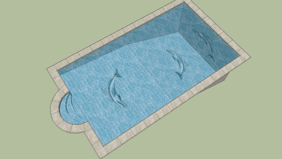 Piscine aux dauphins | 3D Warehouse