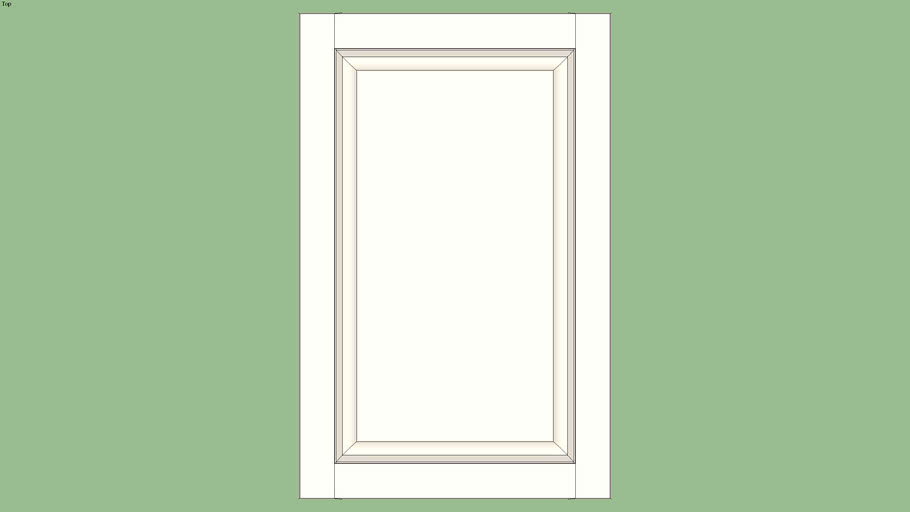 Aristokraft Oxbridge Raised Panel Blank 3d Warehouse