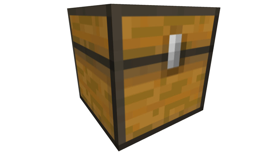 Minecraft chest 3D Warehouse