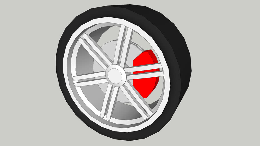 Custom Alloy Wheel 11 | 3D Warehouse