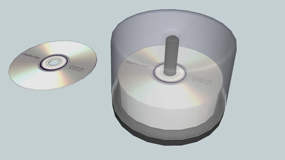 DVDR Spindle 3D Warehouse