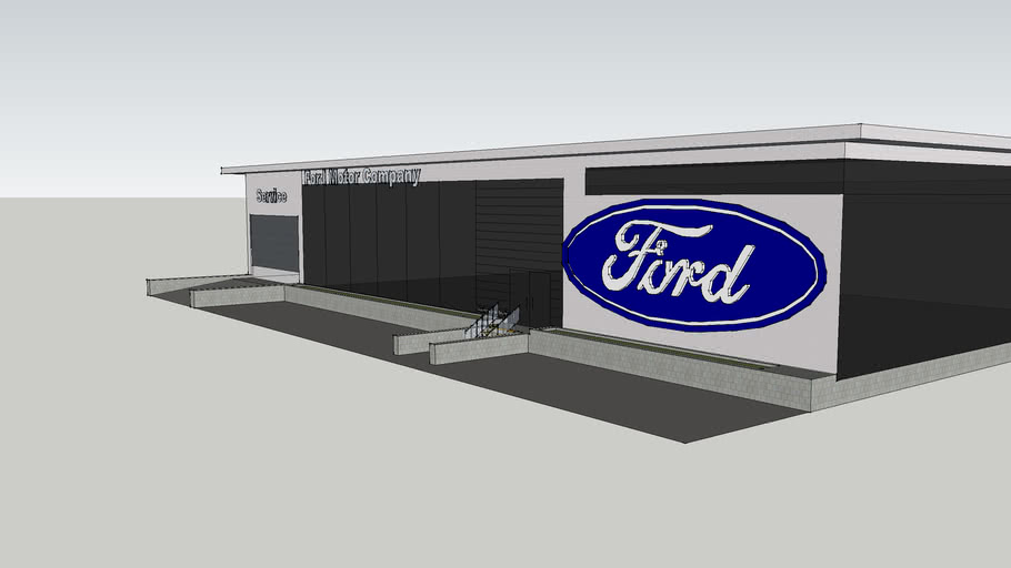 Ford Dealership 3D Warehouse