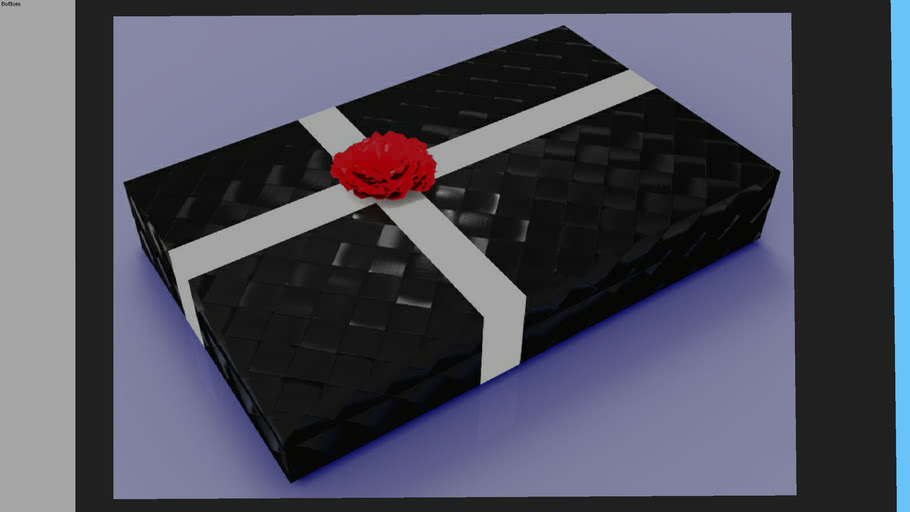 Gift Box Hediye Kutusu Cikolata Ikram 3D Warehouse