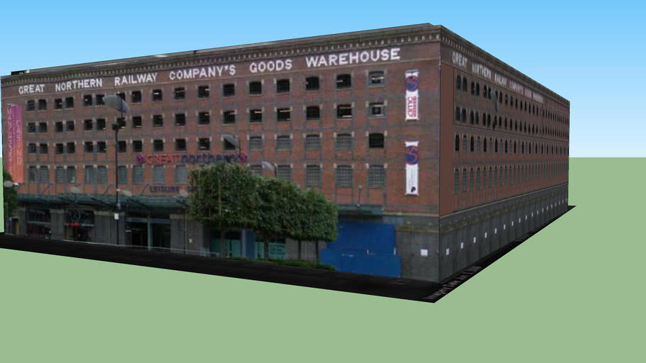 Great Northern Warehouse in Manchester (Refurbished Warehouse) 3D