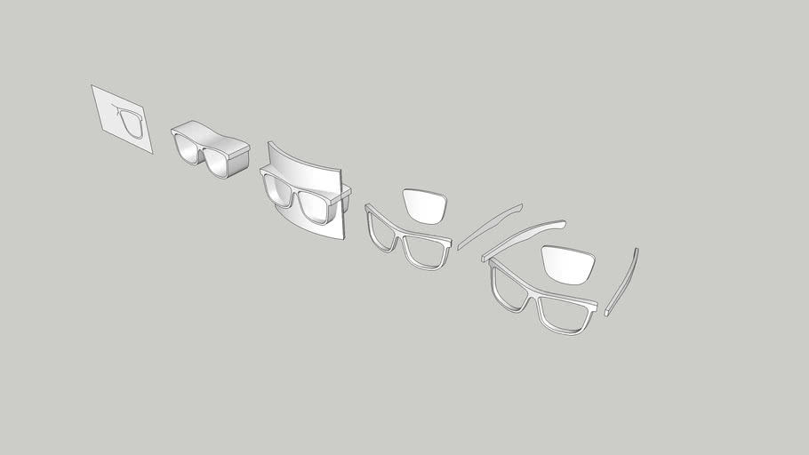 glasses 3D Warehouse