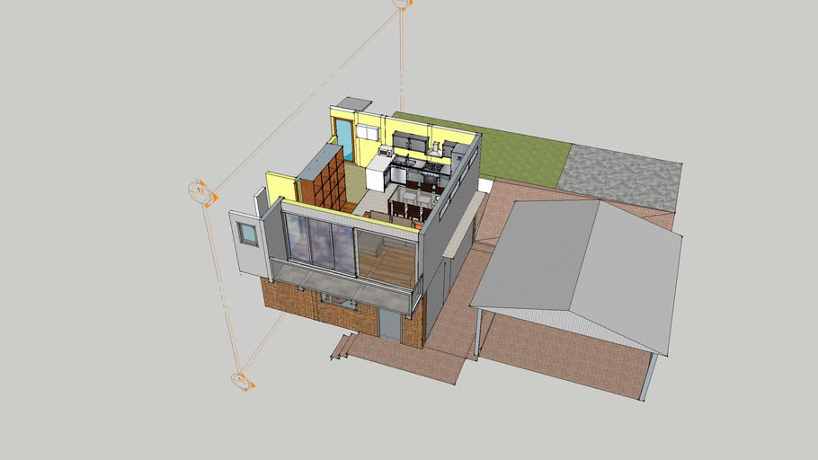 Garage Conversion Granny Flat 3d Warehouse