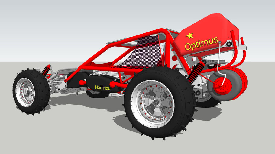 Terrain Car ô tô địa hình 3D Warehouse