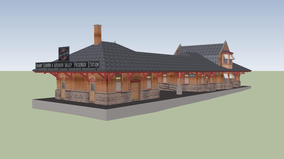 Deadwood Train Depot Deadwood, SD 3D Warehouse