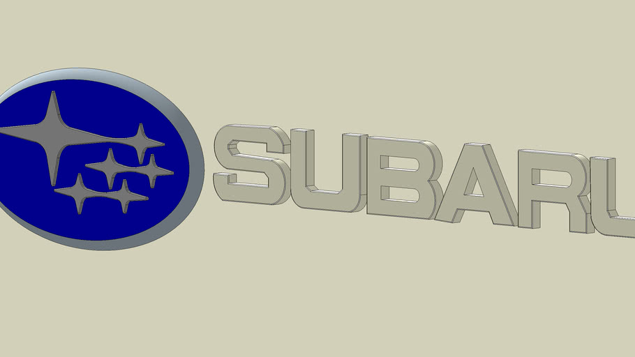 Cupid Subaru Logo 3d Warehouse