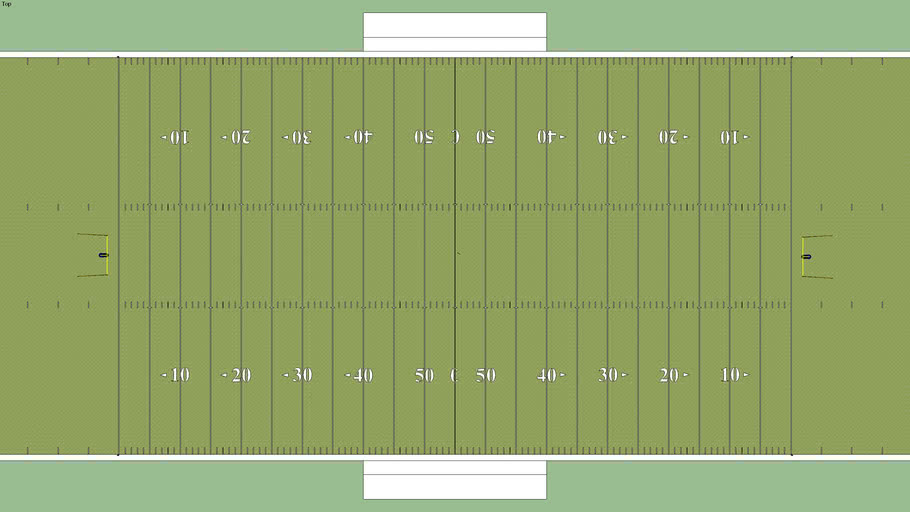 Canadian Football Field | 3D Warehouse