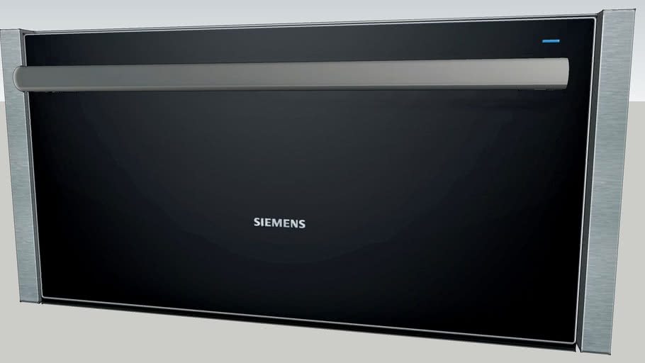 Siemens Warming Drawer HW290562B 3D Warehouse