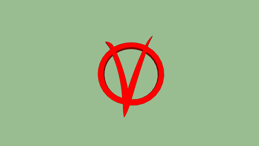 V For Vendetta Logo 3d Warehouse