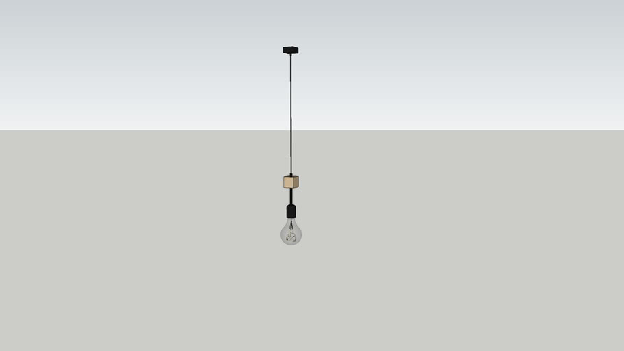 Bulb Lamp Pendant 3d Warehouse